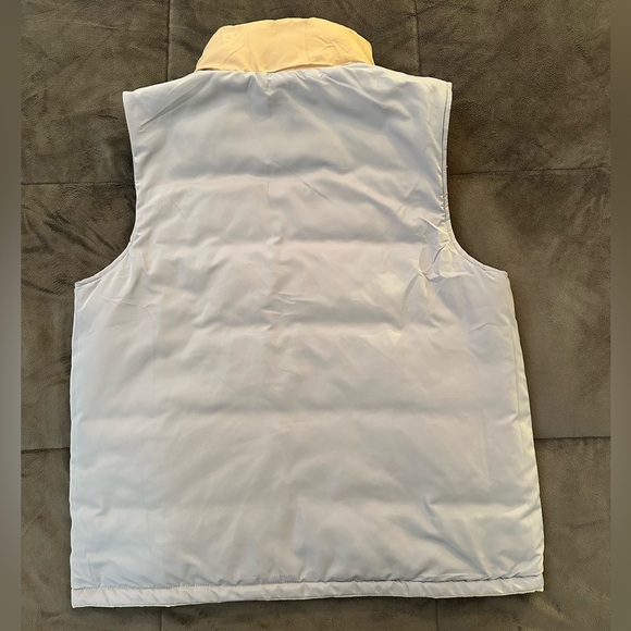 Hem & Thread Reversible Color Block Puffer Vest - Picture 2 of 15